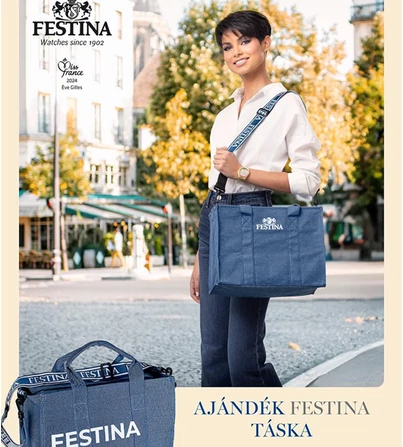 GARANTÁLT FESTINA AJÁNDÉK minden Festina NŐI óra vásárlása esetén!
